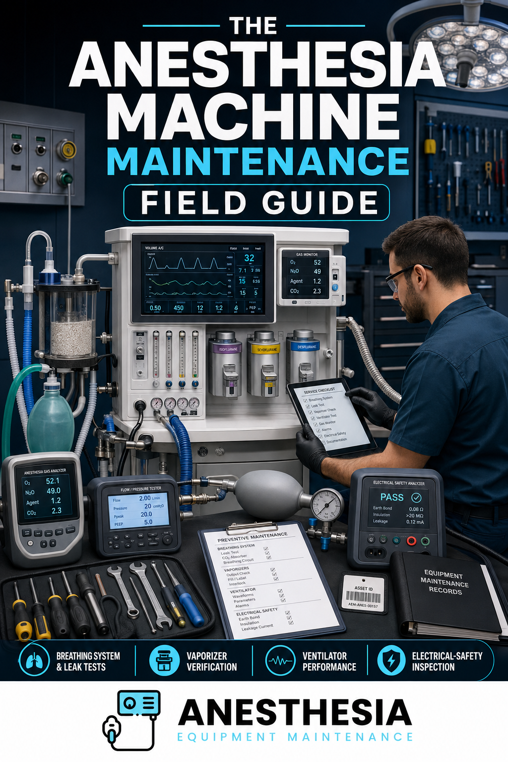 The Anesthesia Machine Maintenance Field Guide — eBook cover